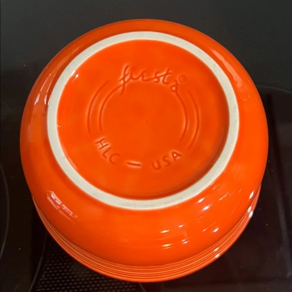 Fiestaware Poppy pasta bowl by Homer Laughlin 6” round x 3” deep - Picture 4 of 8